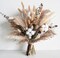 Natural Dried Flower Bouquet - Pampas Grass, Cotton Stems, Bunny Tails, Eucalyptus, Lavender & Wheat